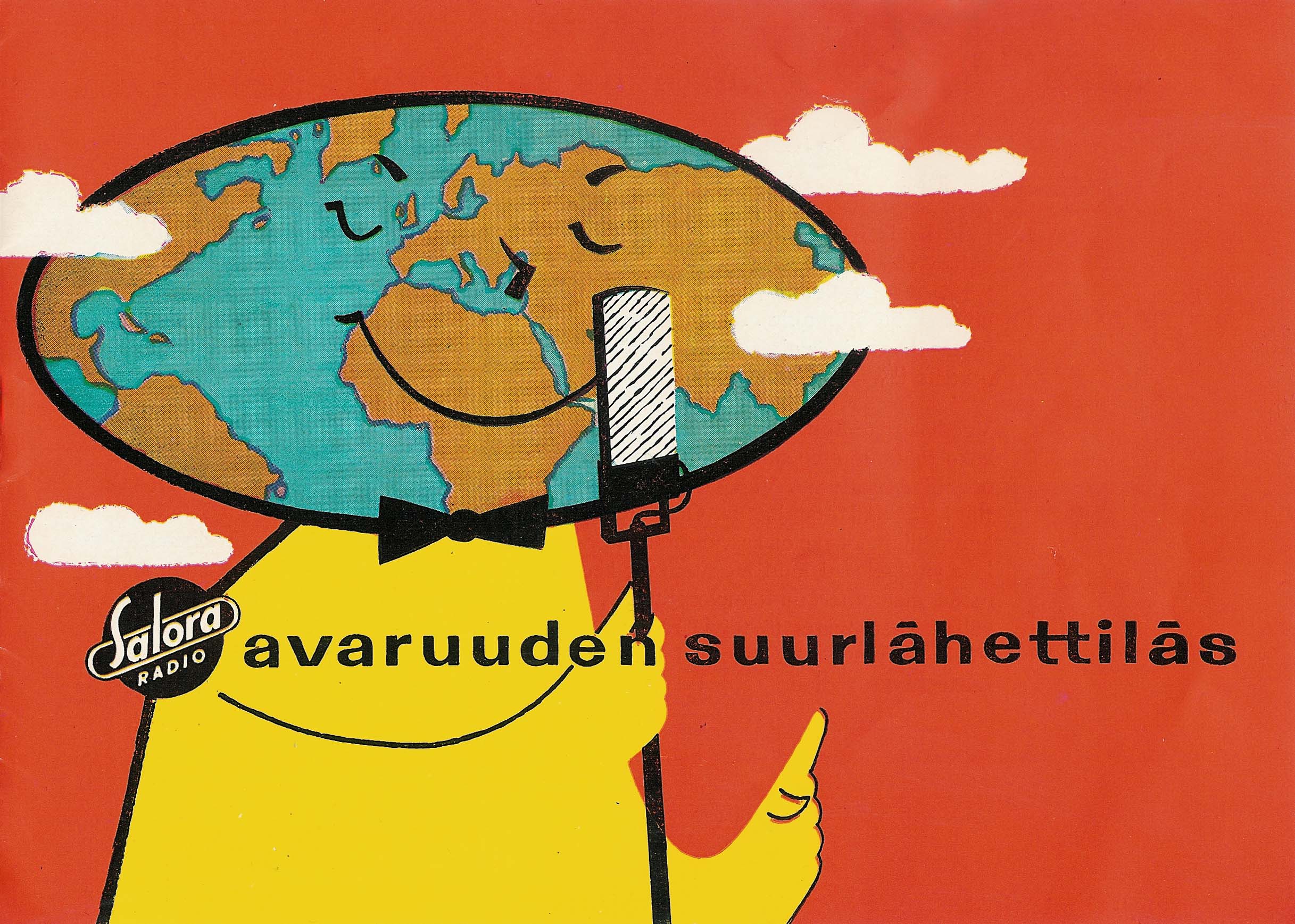 Salora - avaruuden suurlähettiläs, esitteen kansi